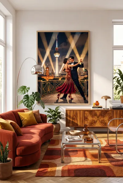 Interior view: Berlin: tango of the golden night
