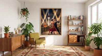 Interior view: Berlin: tango of the golden night
