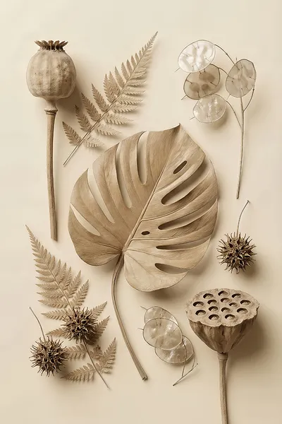 Wall art: Botanical symmetry