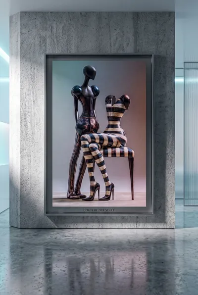 Interior view: Couture of stillness