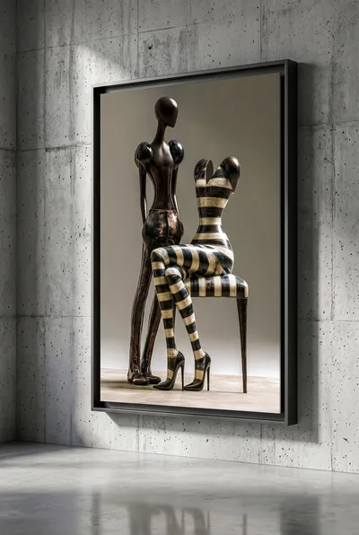 Interior view: Couture of stillness