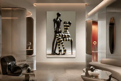 Interior view: Couture of stillness