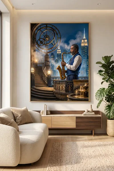 Interior view: The Saxophone and Time