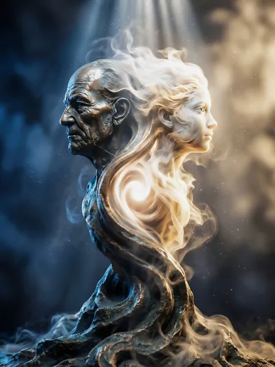 Wall art: Echo of time