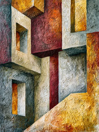Wall art: Geometry of the earth