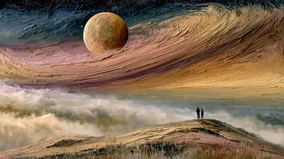 Wall art: Horizon of eternity