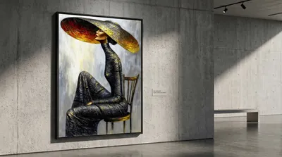 Interior view: Quiet self-possession