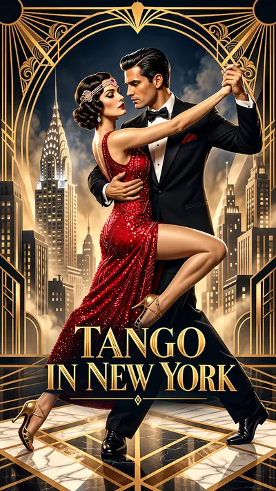 Wall art: Tango in New York when trust sets the rhythm