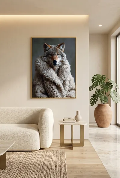 Interior view: Wolf in sheep's clothing