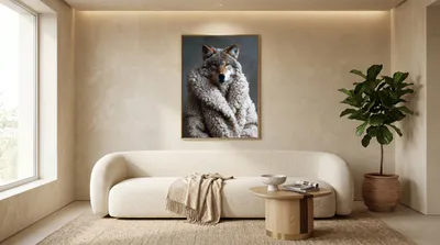 Interior view: Wolf in sheep's clothing